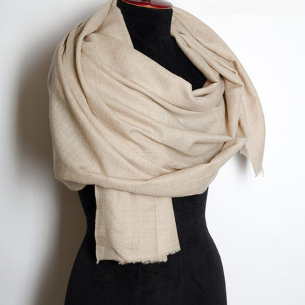 Featherlight Cashmere Shaw Natural Handwoven Himalayan Pashmina (Copy)