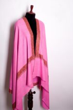 Hand Embroidered Cashmere Shawl 100% Himalayan Pashmina