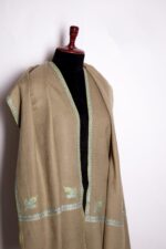 Handwoven Cashmere Shawl Colorful Floral Embroidered Wrap