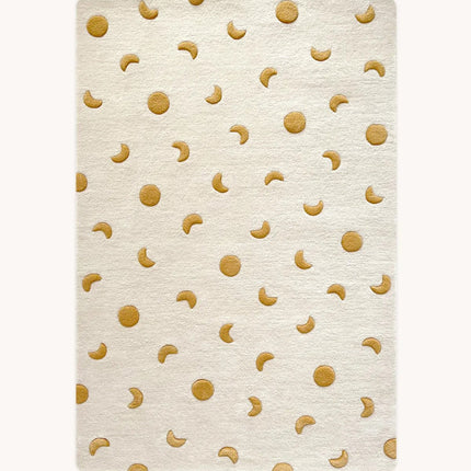 Dreamland Moon Rug – Soft Wool Hand Tufted Kids Carpet