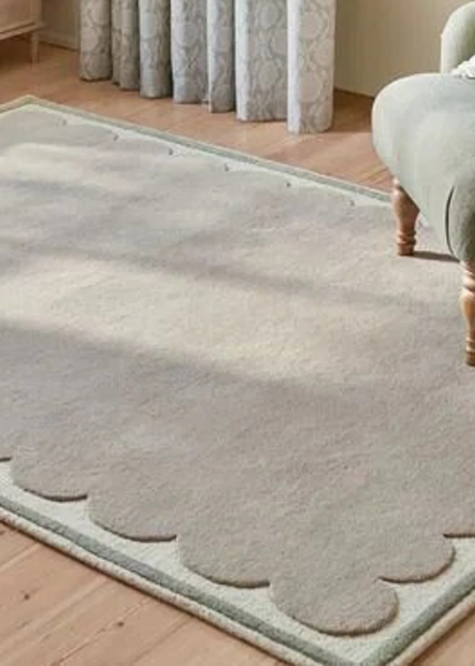 Ultra Soft Wool Rug For Living Room