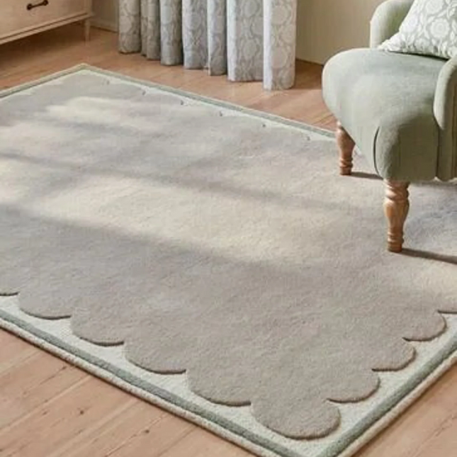 Ultra Soft Wool Rug For Living Room