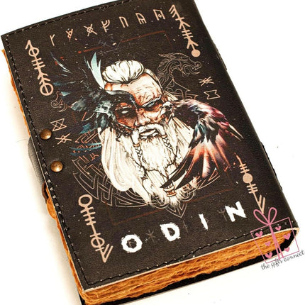Handmade Odin Leather Diary – Vintage Deckle Edge Journal