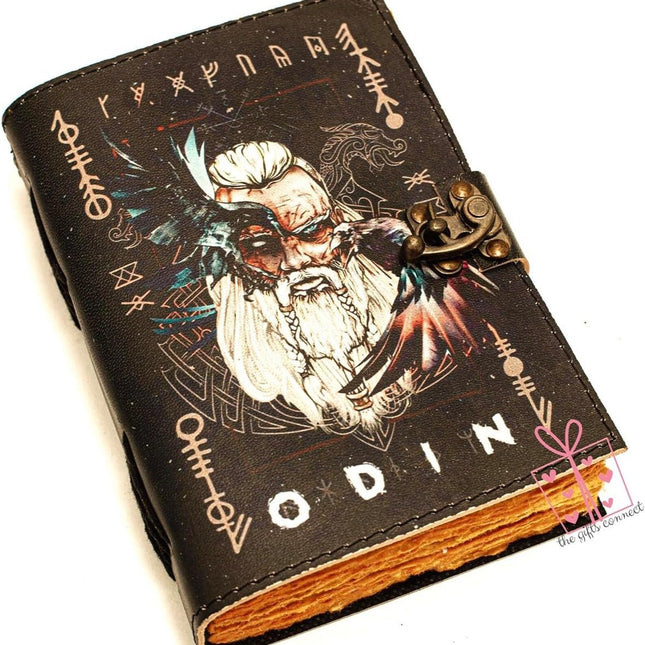 Handmade Odin Leather Diary – Vintage Deckle Edge Journal