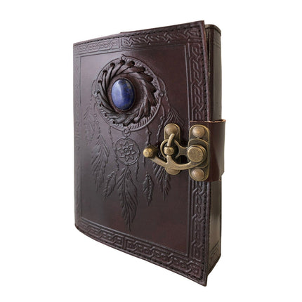 Dream Catcher Journal with Lapis Stone