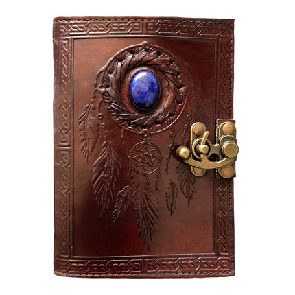 Dream Catcher Journal with Lapis Stone