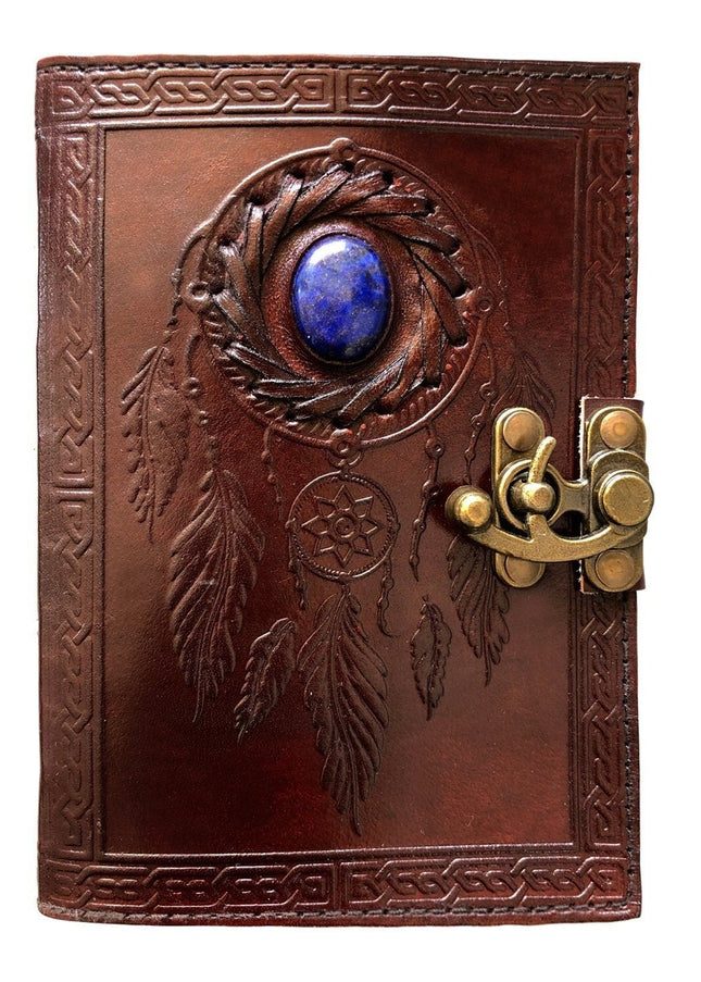 Dream Catcher Journal with Lapis Stone