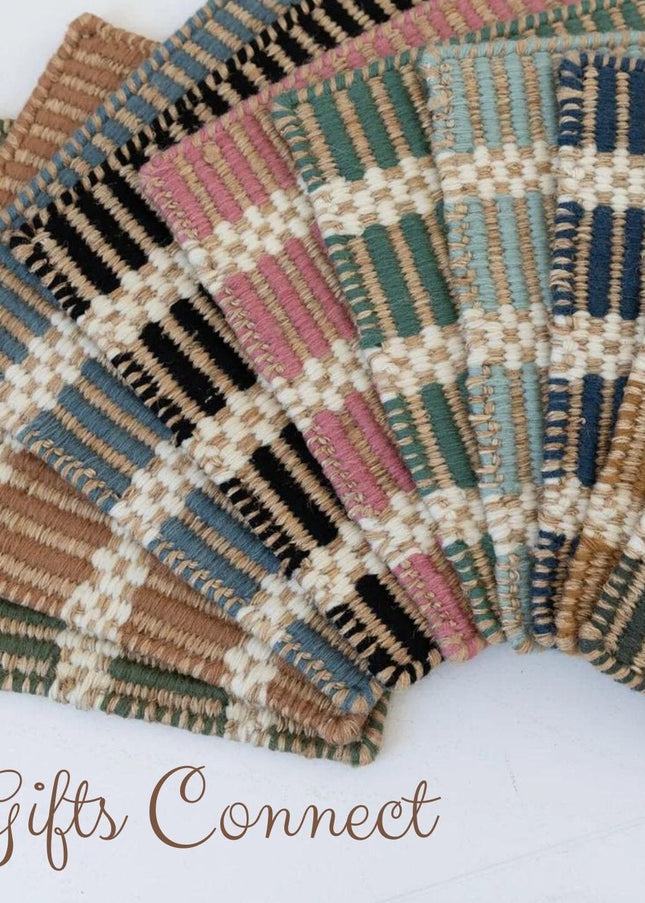 Bohemian Wool Jute Handwoven Natural Reversible Area Rug