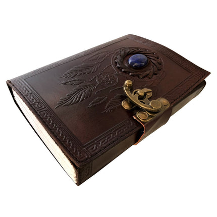 Dream Catcher Journal with Lapis Stone