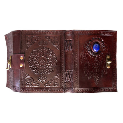 Dream Catcher Journal with Lapis Stone