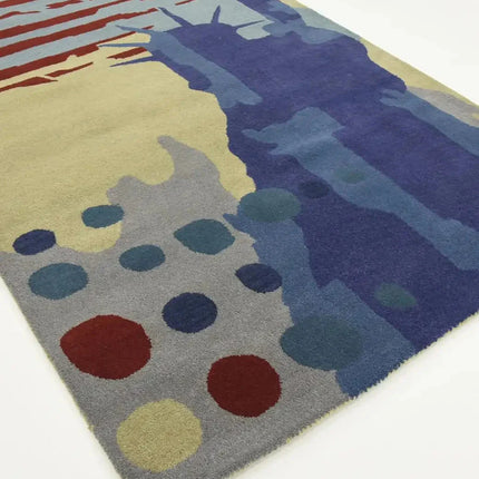 Statue Of Liberty Soft Gabbeh Rug For Bedroom