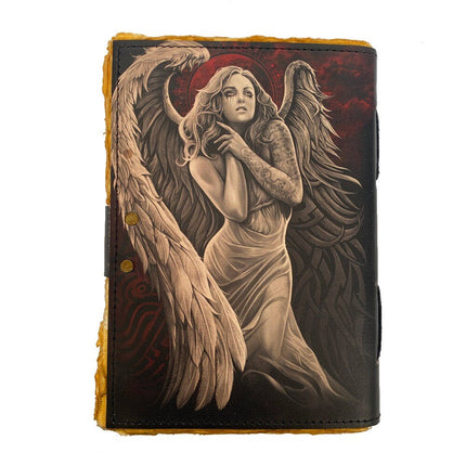 Handmade Fairy Angel Leather journal