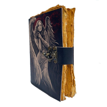 Handmade Fairy Angel Leather journal