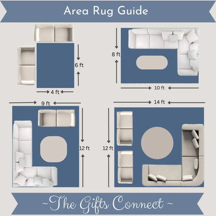 Soft Warm Wool Rug For Winter Living Room Decor
