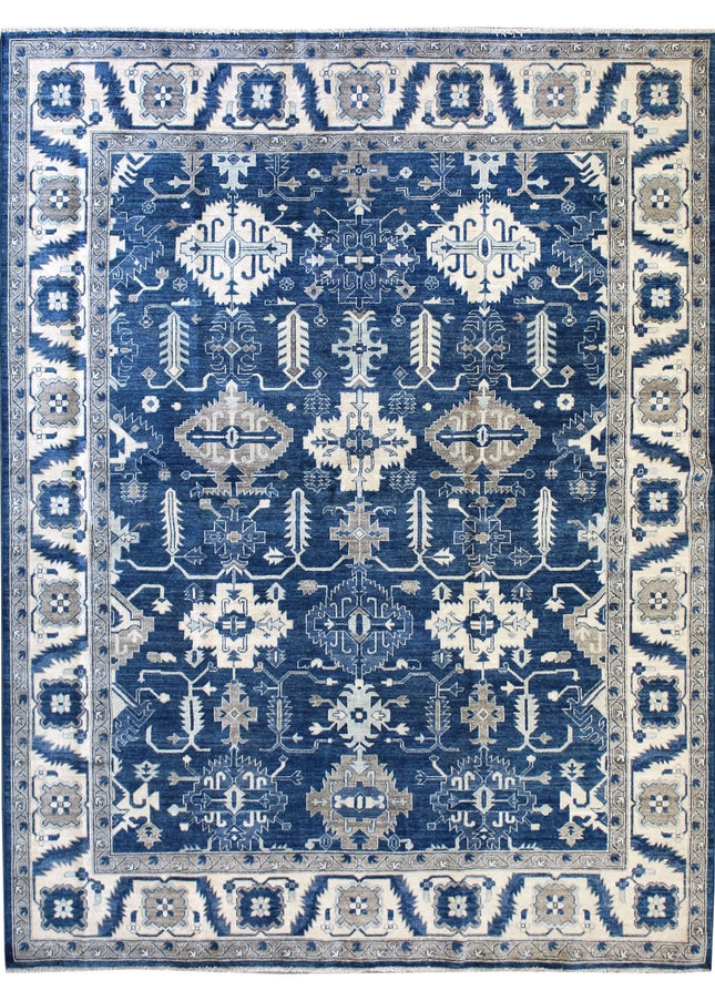 Traditional Woolen Oushak Carpet For Home Decor