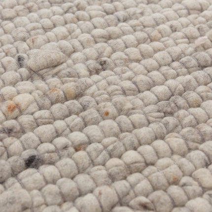 Thick Hand Woven Modern Wool Area Rug