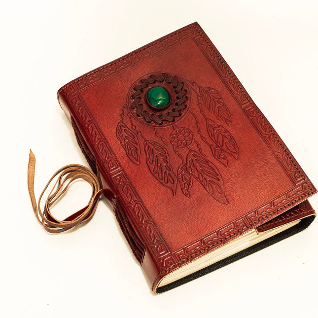 Celtic Dream Catcher Leather Journal