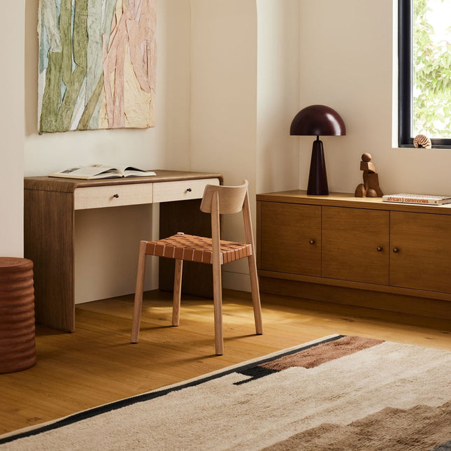 Scandinavian Shag Rug for Living Room Decor