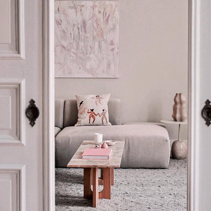 Thick Hand Woven Modern Wool Area Rug