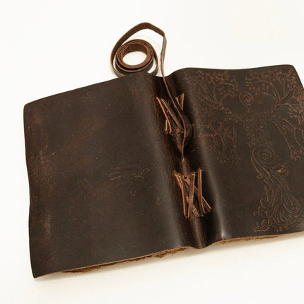 Tree of Life Leather Journal Daily planner