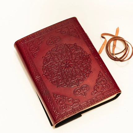 Celtic Dream Catcher Leather Journal