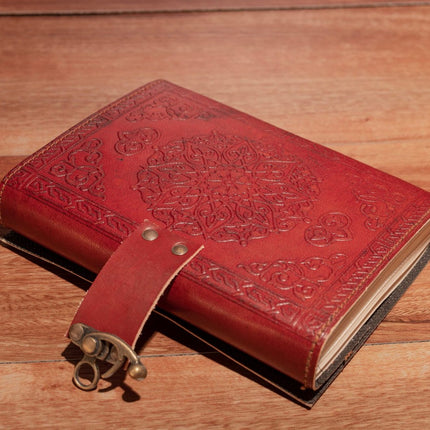Celtic Dream Catcher Leather Journal