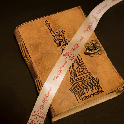 Statue Of Liberty Handmade Leather Notebook