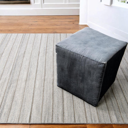 Hand Woven PET Yarn Rug: Modern Ultrafiber Area Rug
