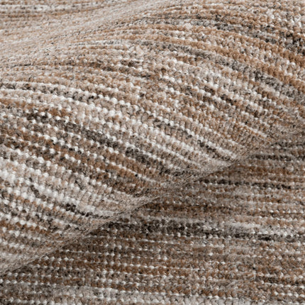 Hand Woven Pet Yarn Rug: Minimalist Earthy Colortone Area Rug