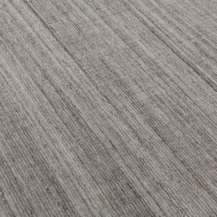 Hand Woven Pet Yarn Rug: Minimalist Earthy Colortone Area Rug