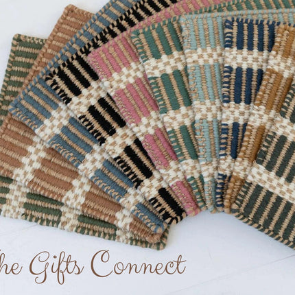 Handwoven Wool Jute Area Rug: Bohemian Reversible Rug