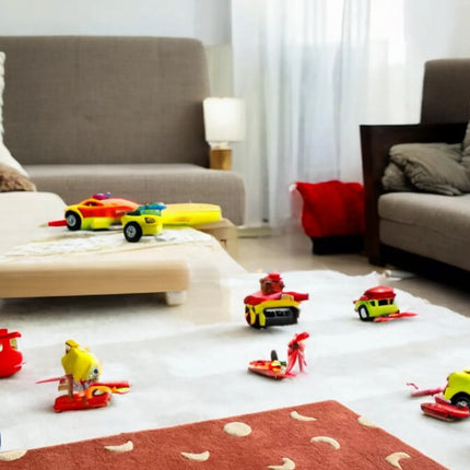 Dreamland Moon Rug – Soft Wool Hand Tufted Kids Carpet