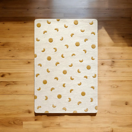 Dreamland Moon Rug – Soft Wool Hand Tufted Kids Carpet