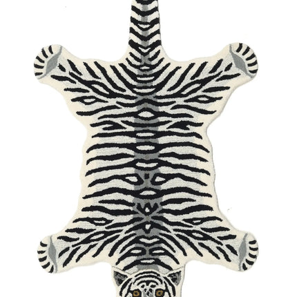 Tiger Shape Hand tufted Carpet