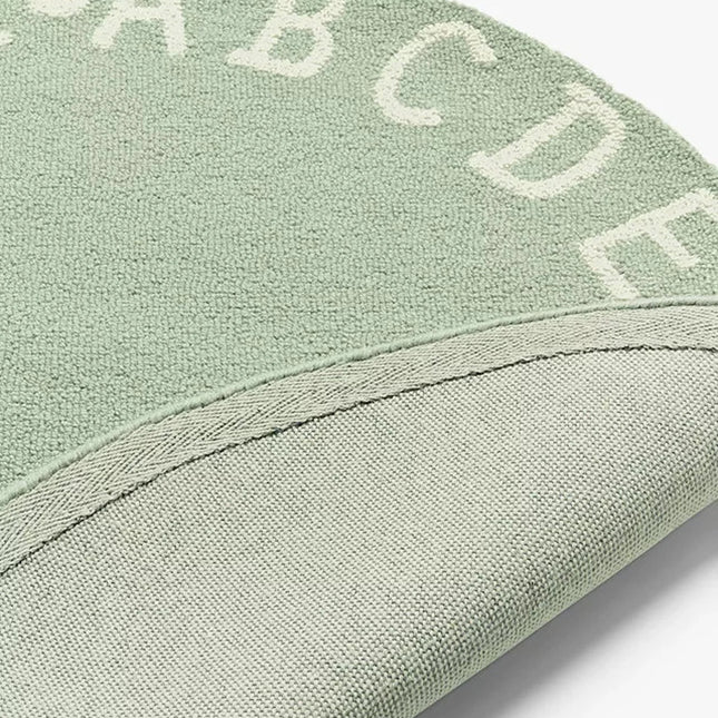 Alphabet Nursery Rug: Hand-Tufted Wool ABC Playmat