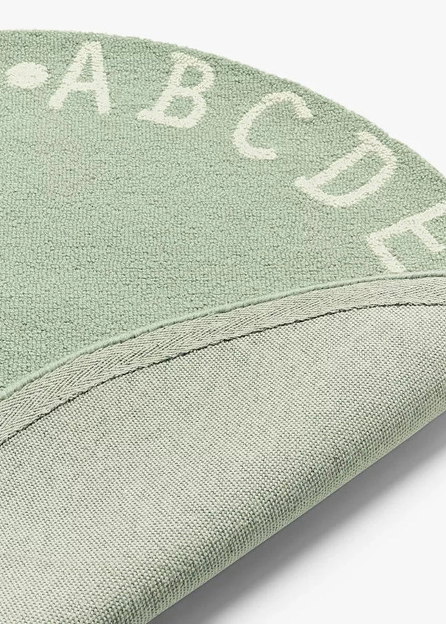 Alphabet Nursery Rug: Hand-Tufted Wool ABC Playmat