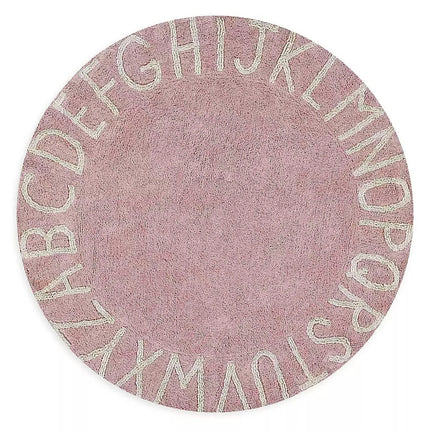 Alphabet Nursery Rug: Hand-Tufted Wool ABC Playmat