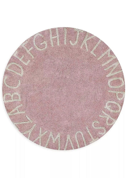 Alphabet Nursery Rug: Hand-Tufted Wool ABC Playmat