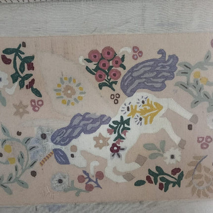 Hand-Tufted Wool Unicorn Rug: Enchanted Kids Room Carpet
