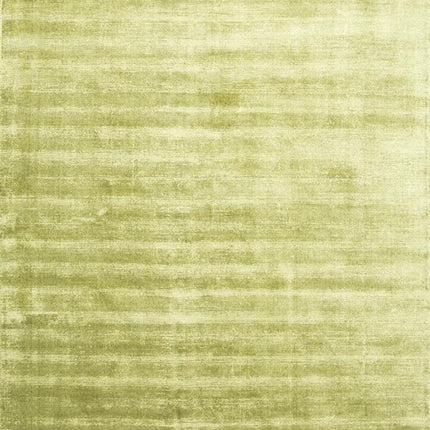 Hand-Loomed Viscose Rug: Solid Color Boho Decor