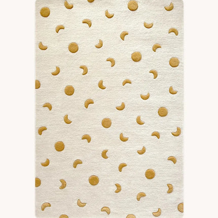 Dreamland Moon Rug – Soft Wool Hand Tufted Kids Carpet
