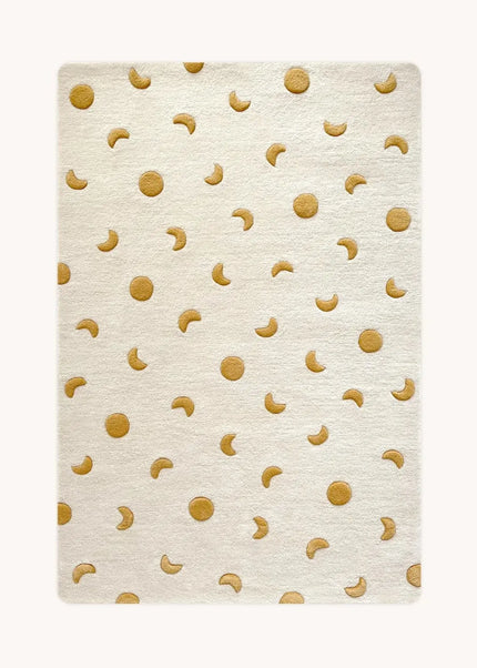 Dreamland Moon Rug – Soft Wool Hand Tufted Kids Carpet