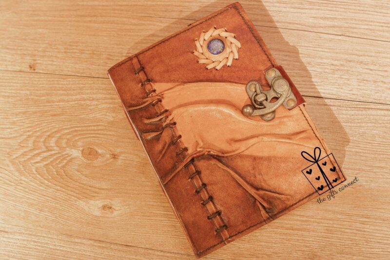 Hocus Pocus Blue Stone Leather Journal - Image 7