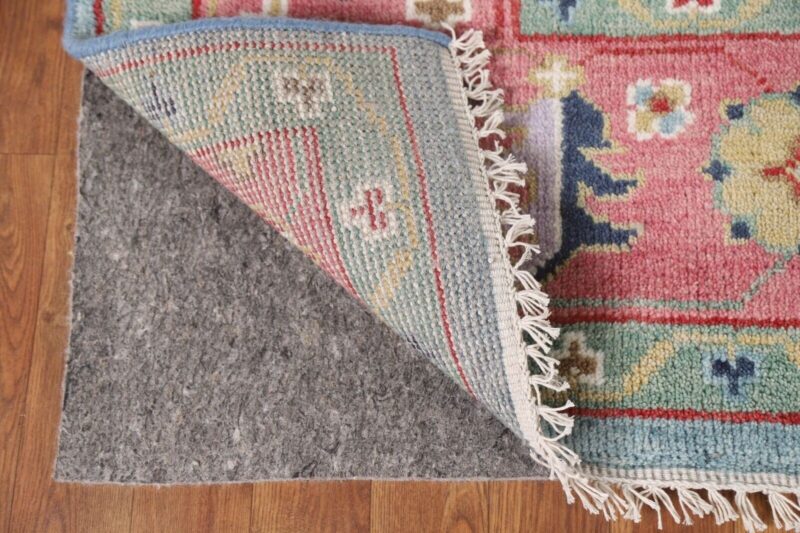Handmade Turkish Oushak Carpet for Living Room - Image 7