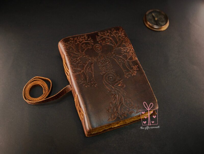 Tree of Life Leather Journal Daily planner - Image 7