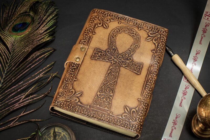 Evil Eye Book of Shadows Grimoire Leather Notebook - Image 8
