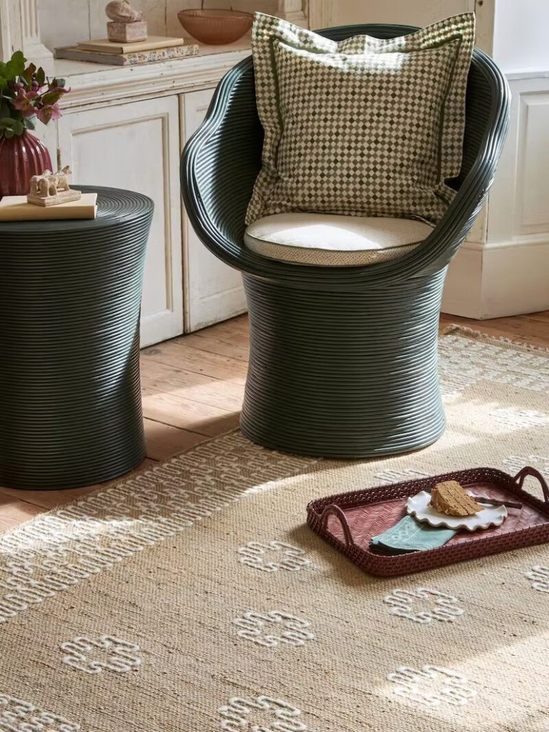Modern Design Jute Area Rug For Living Room - Image 7