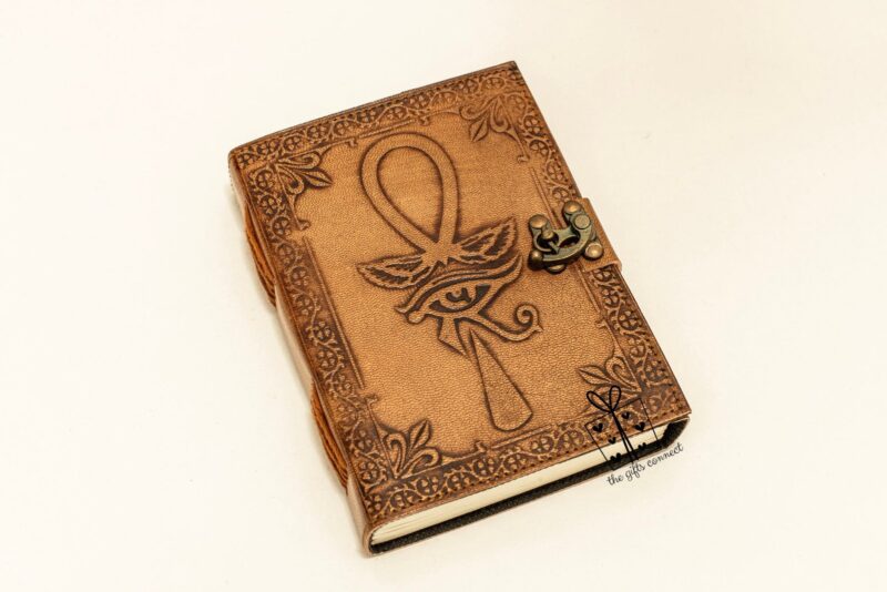 Evil Eye Book of Shadows Grimoire Leather Notebook - Image 4