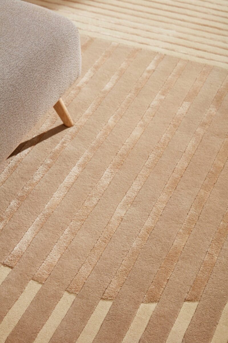 Modern Strips Pattern Rug For Living Room Decor - Image 8