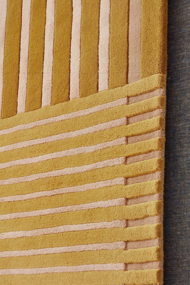 Modern Strips Pattern Rug For Living Room Decor - Image 10